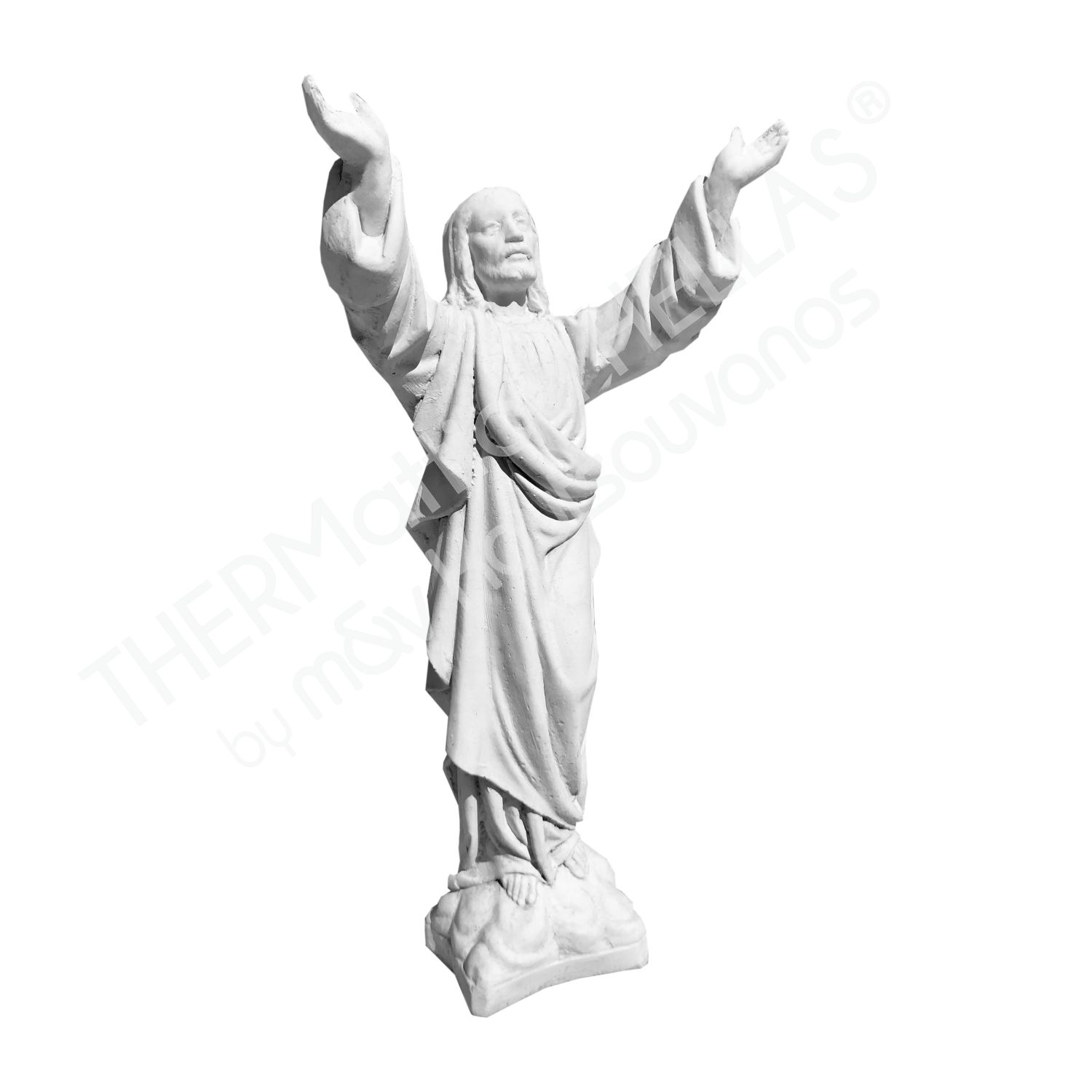 christ άγαλμα,τσιμέντινο,λεπτομέρειες,ζώο,ζώα,άντρας,γυναίκα,θεός,θεά,ομοιώματα,παιδάκια,παιδάκια,καλάθια,λουλούδια,